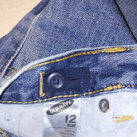 Boys Old Navy Denim Blue Jeans - Picture 3 of 3